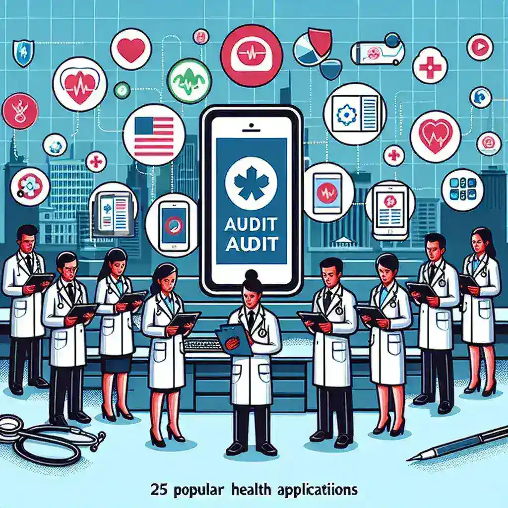 "Audit keamanan aplikasi kesehatan populer di Indonesia: Kominfo melakukan evaluasi terhadap 25 aplikasi untuk memastikan perlindungan data dan privasi pengguna."